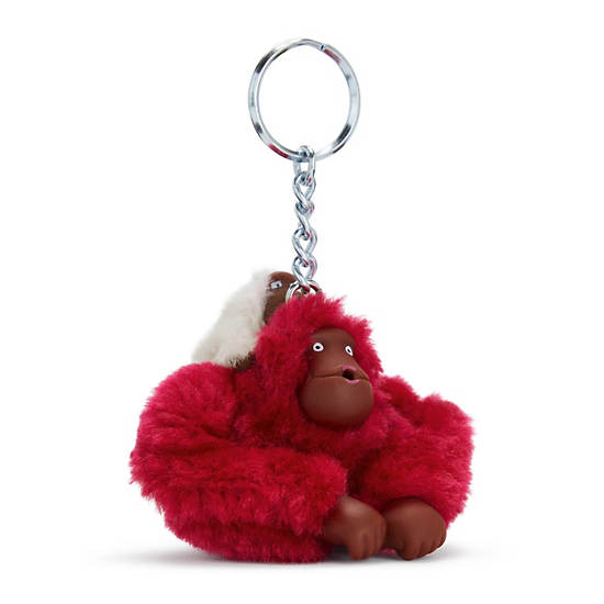 Accessoires Kipling Mom And Baby Sven Monkey Keychain Rouge | FR 1264IL